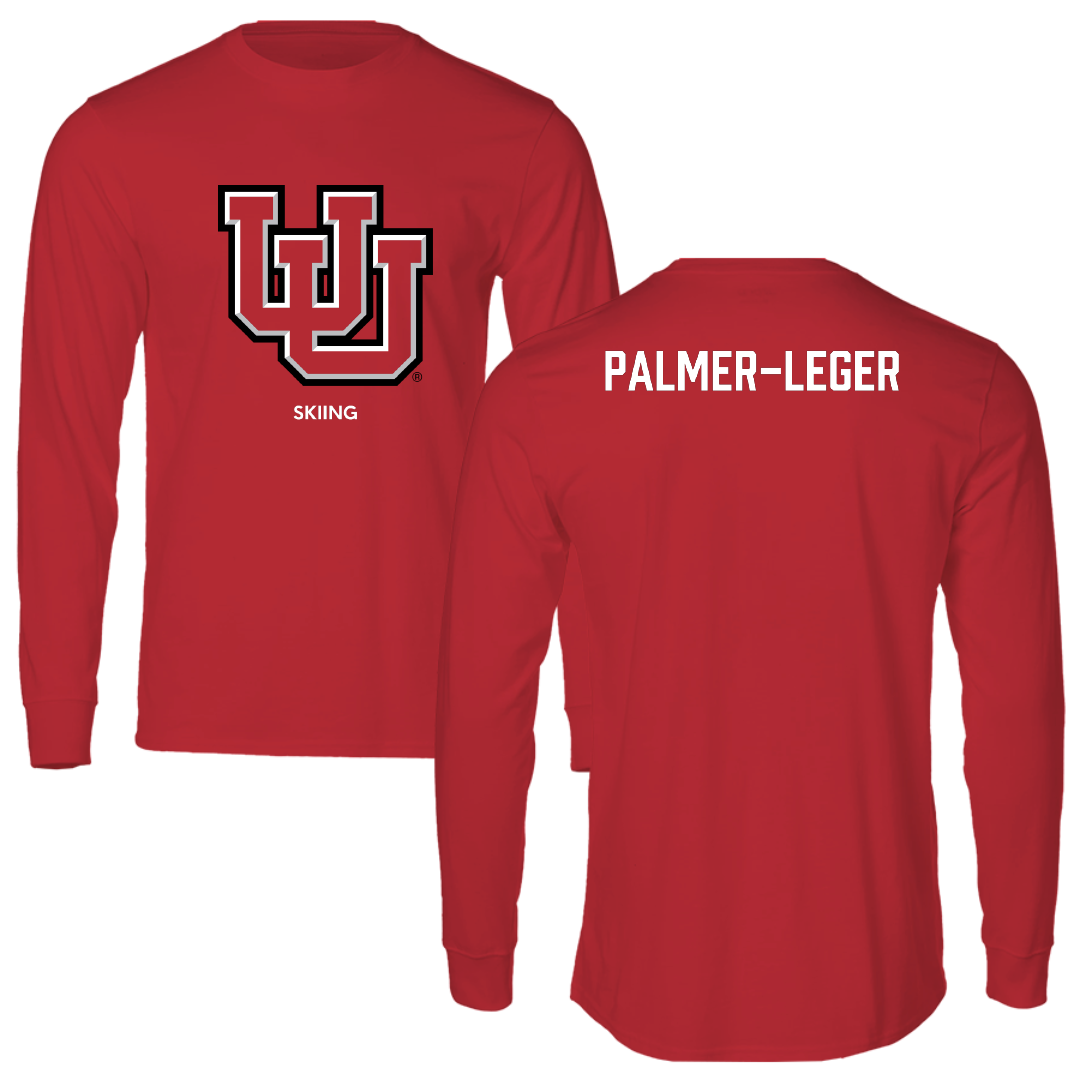 University of Utah Skiing Red Block Long Sleeve - Sydney Palmer-Leger
