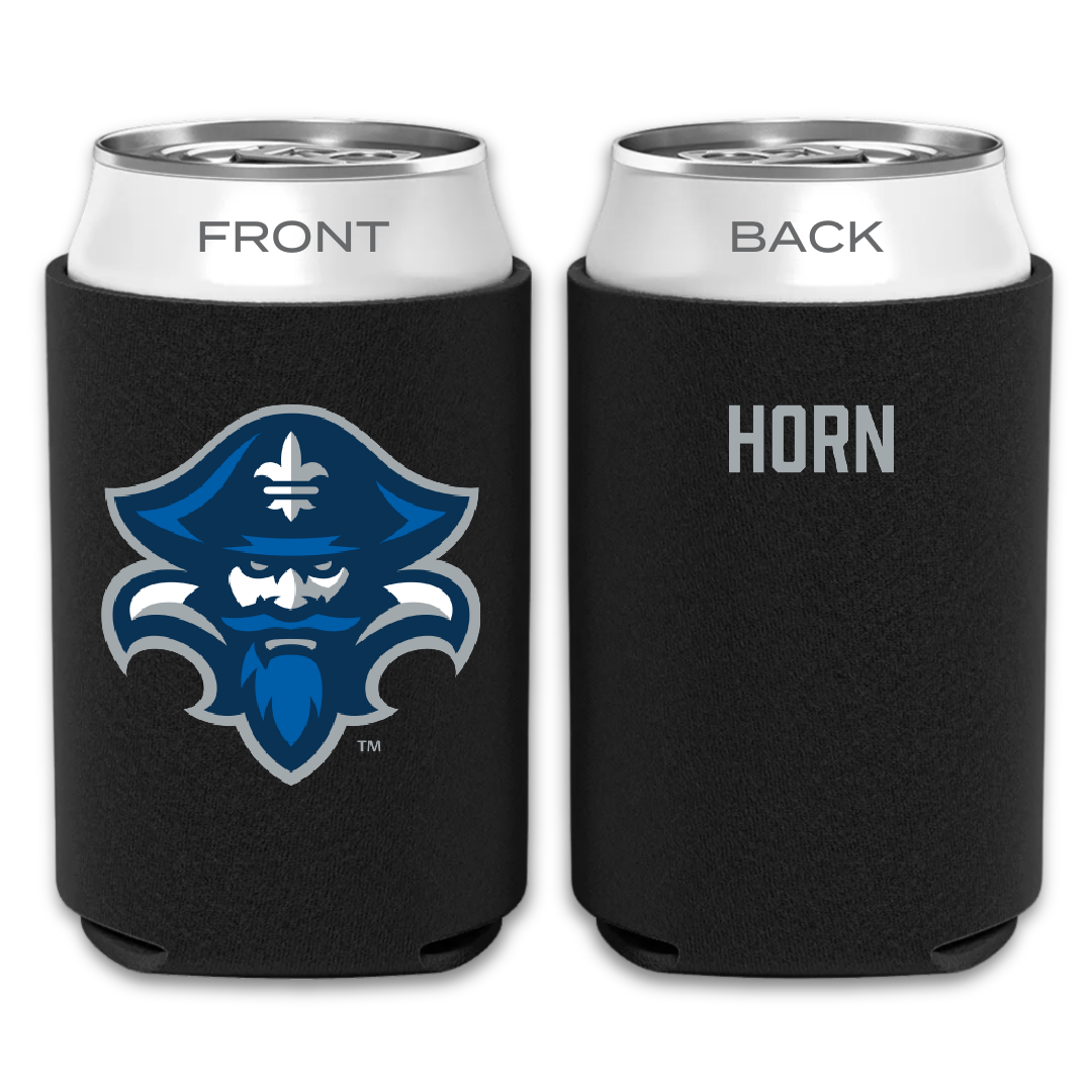 University of New Orleans POM Black Can Cooler - Joyce Horn