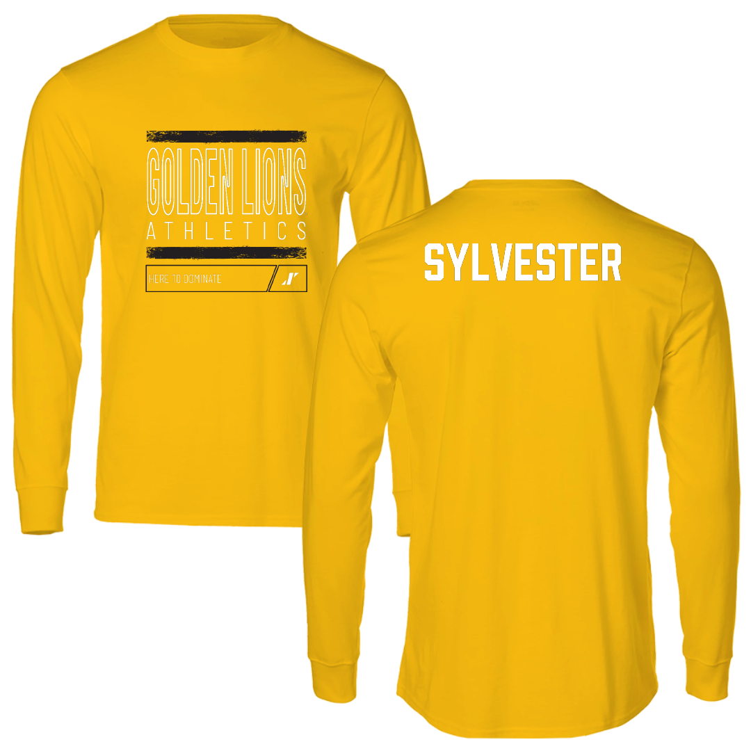 University of Arkansas-Pine Bluff TF and XC Gold Dominate Long Sleeve - Jared Sylvester