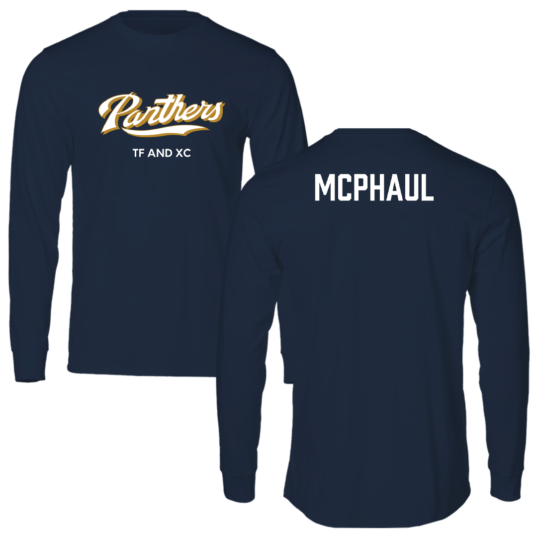 Florida International University TF and XC Navy Performance Long Sleeve - Tiana McPhaul