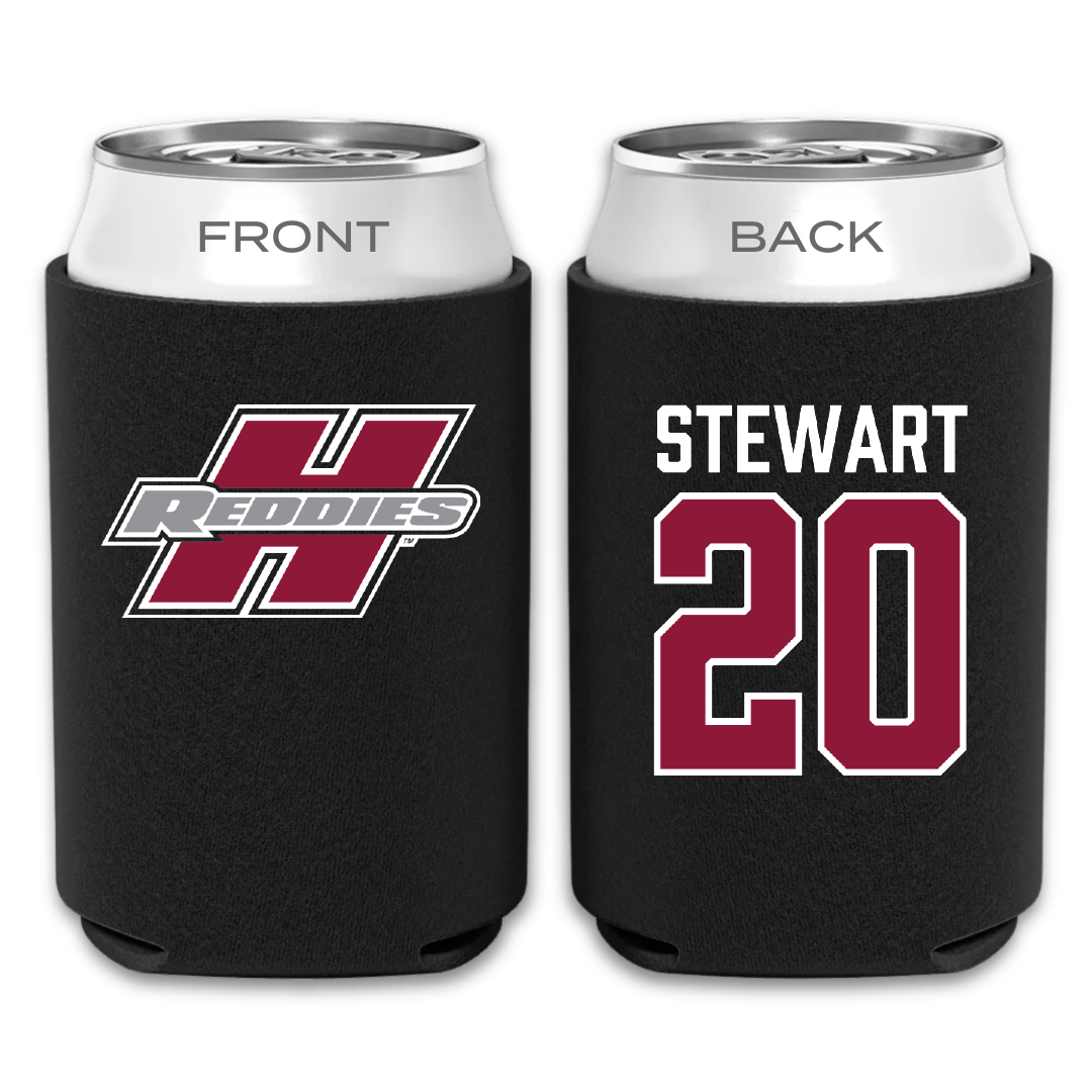 Henderson State University Basketball Black Can Cooler - #20 KJ Stewart