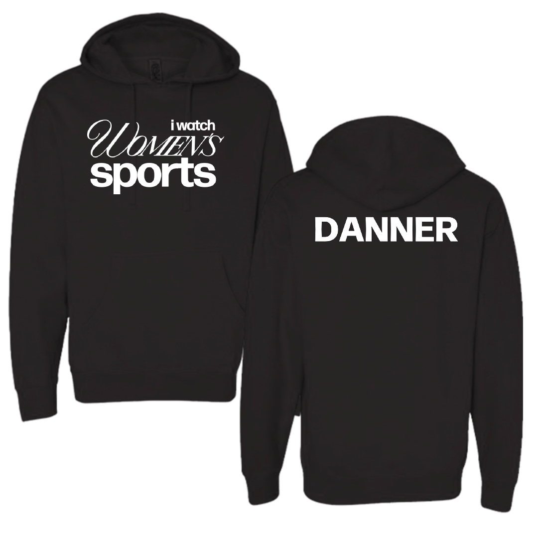 University of New Orleans TF and XC Black WHM Hoodie - Agnes Danner