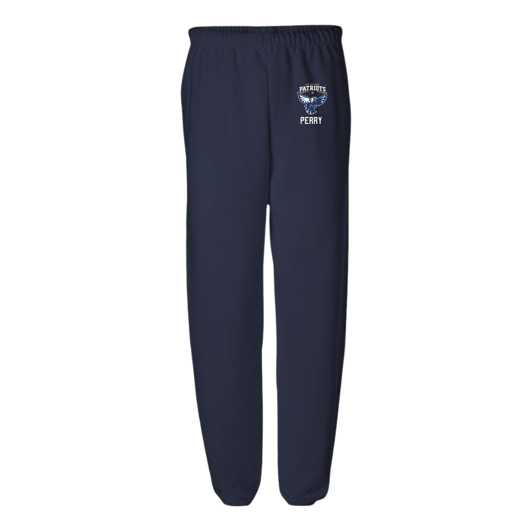 The University of Texas at Tyler Volleyball (W) Navy Sweatpants - #8 Autumn Perry