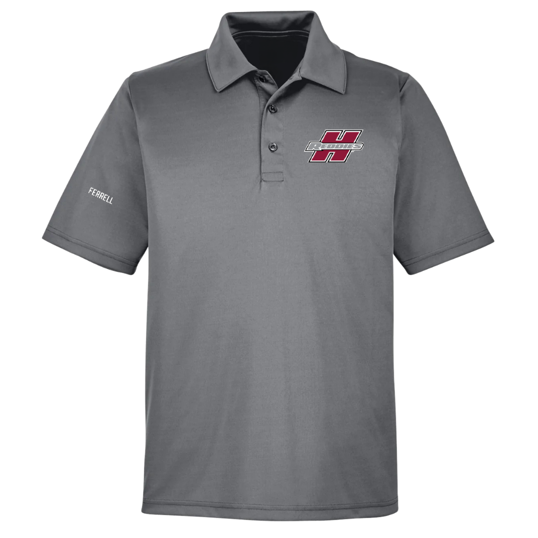 Henderson State University Cheer Light Gray Polo - Amanda Ferrell