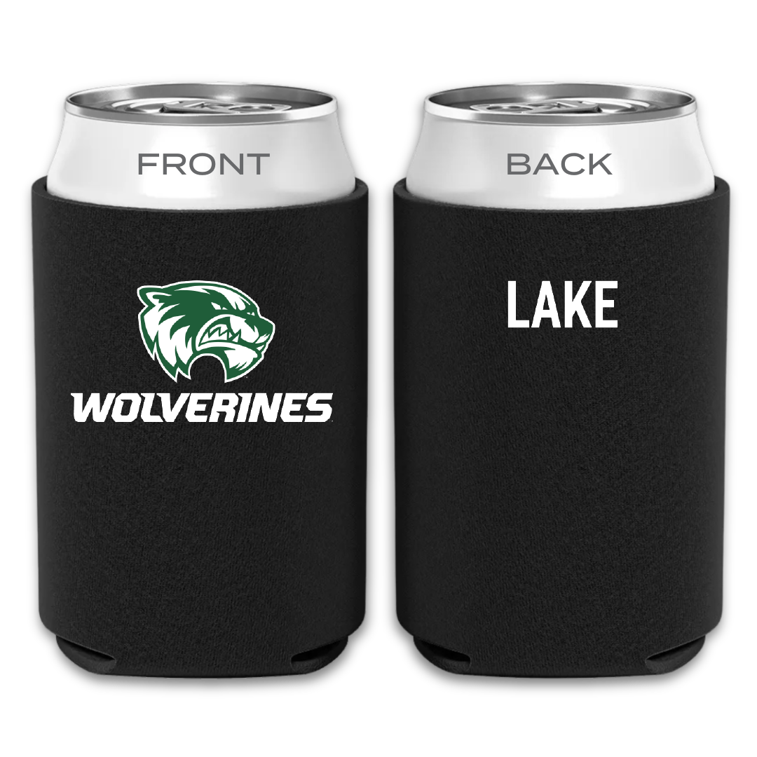 Utah Valley University Wrestling Black Can Cooler - Kyler Lake
