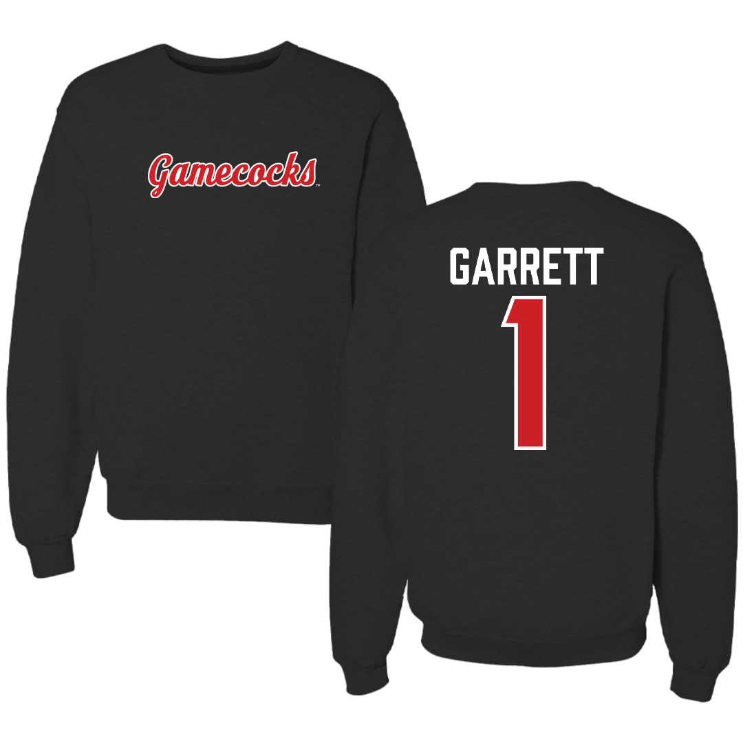 Jacksonville State University Volleyball Black Crewneck - #1 Ellie Garrett