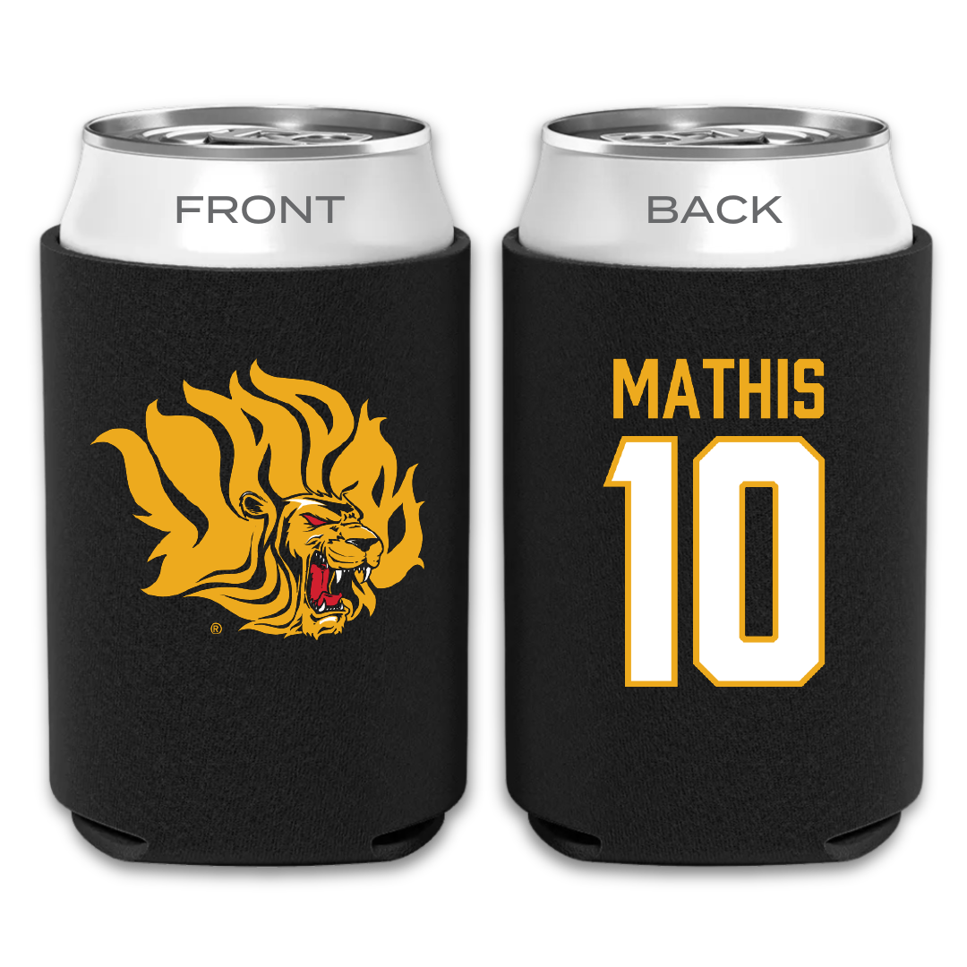 University of Arkansas-Pine Bluff Softball Black Can Cooler - #10 Janai Mathis
