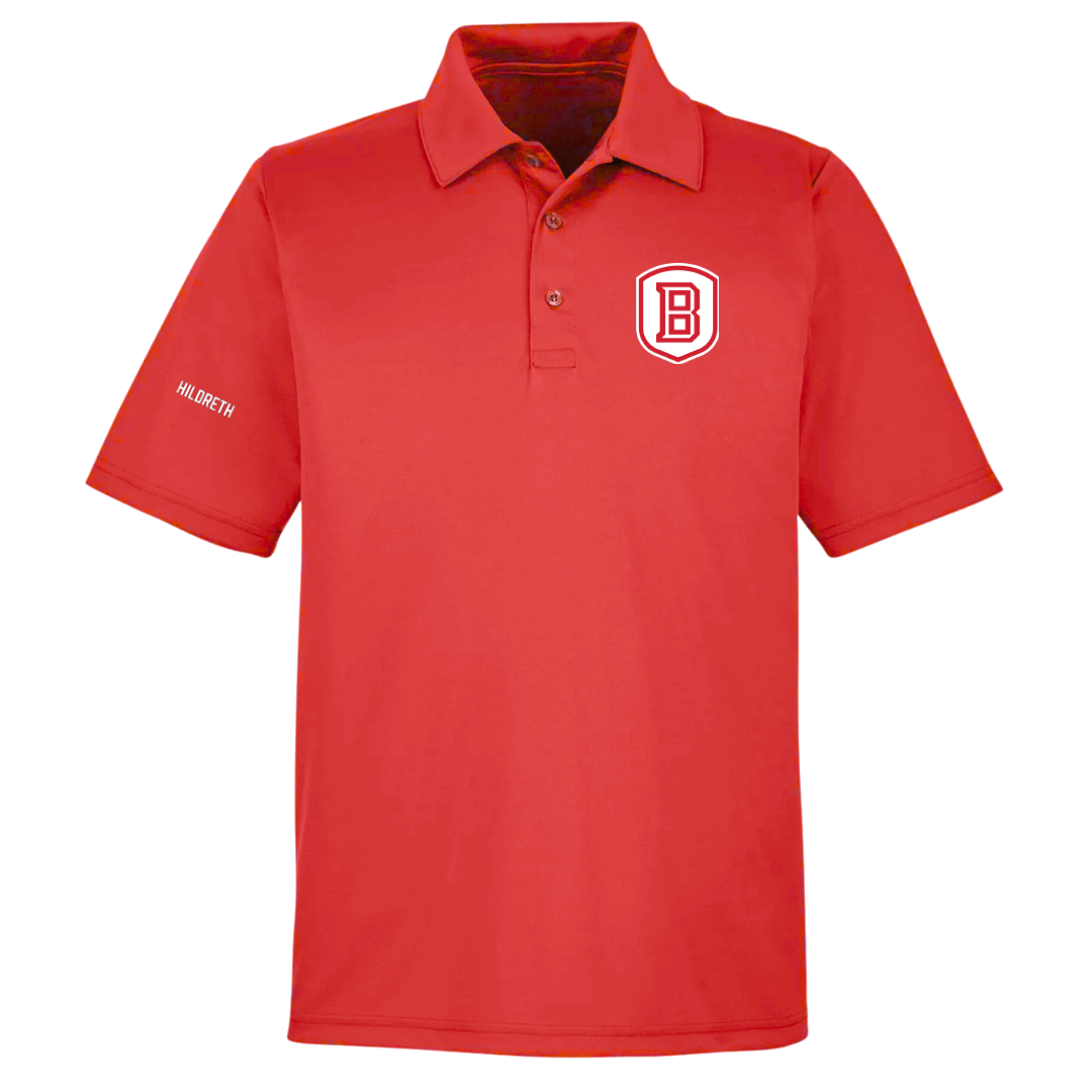 Bradley University Tennis (W) Red Polo - Alexandra Hildreth