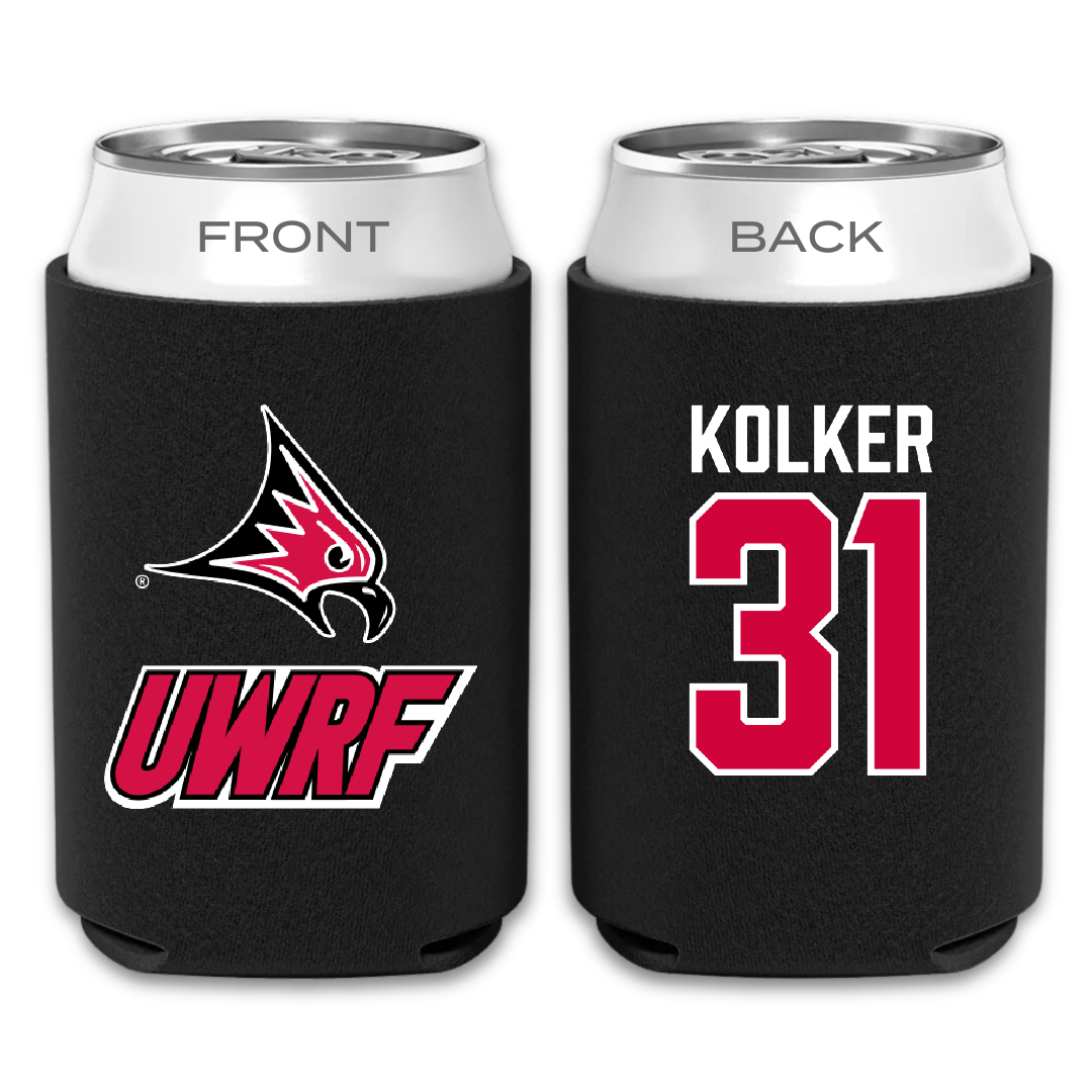 University of Wisconsin-River Falls Football Black Can Cooler - #31 Jaden Kolker