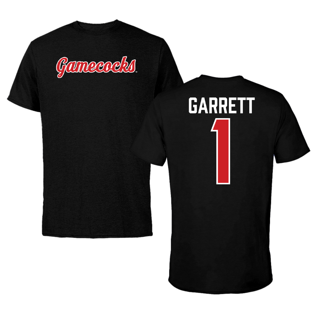 Jacksonville State University Volleyball Black Tee - #1 Ellie Garrett