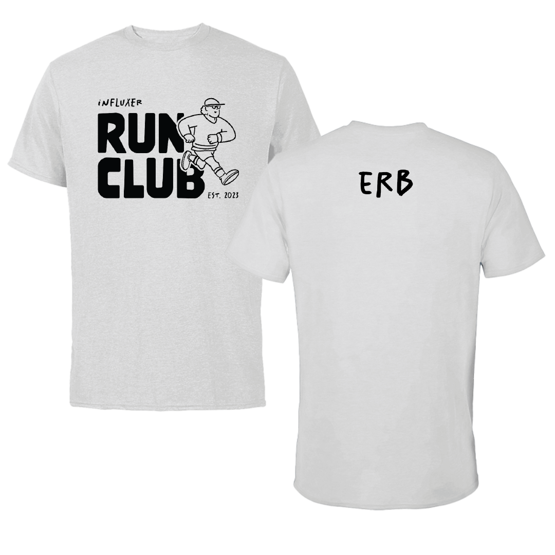 Illinois State University Cross Country Light Gray Influxer Run Club Performance Tee - Grace Erb