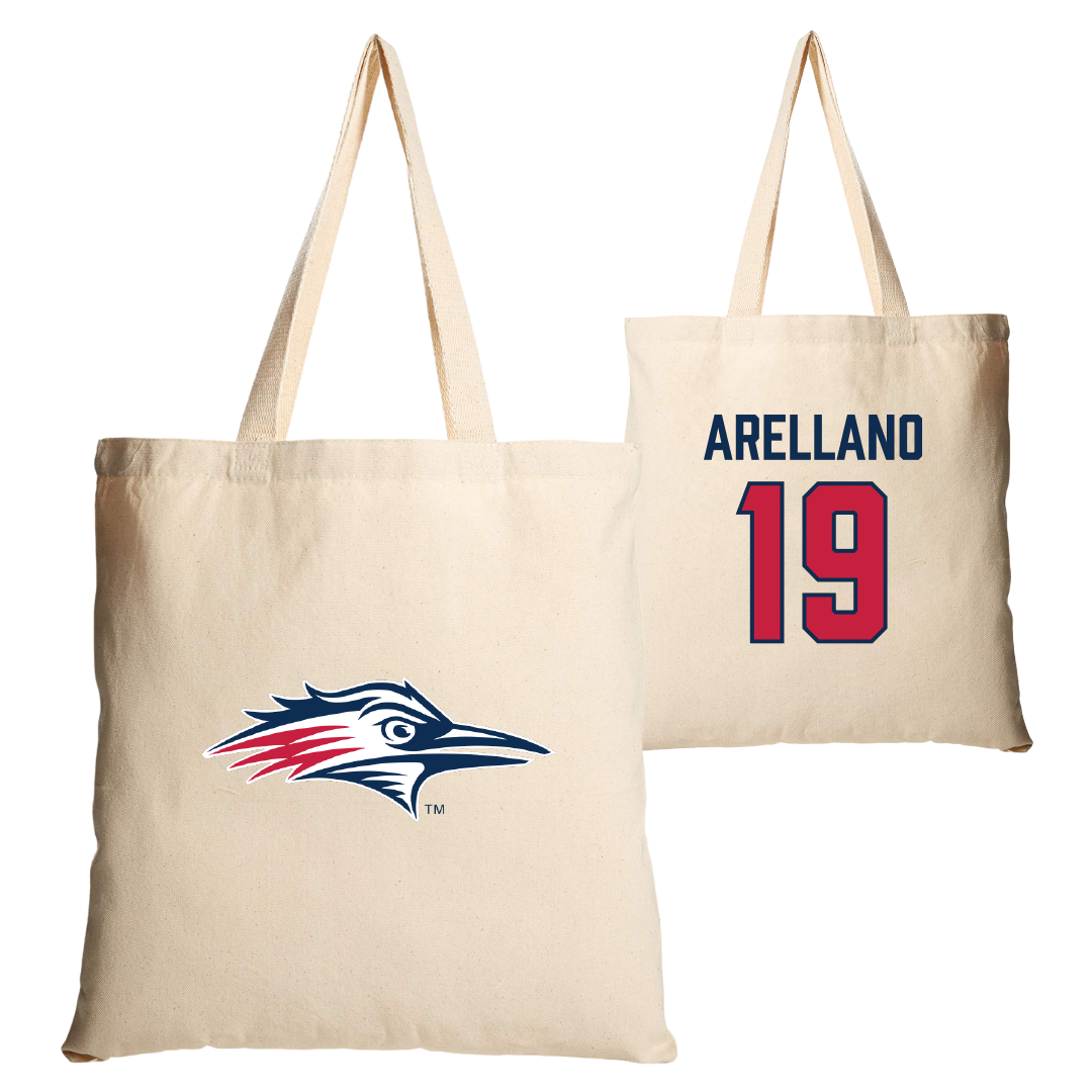 Metropolitan State University of Denver Softball Tan Canvas Tote Bag - #19 Aaliyah Arellano