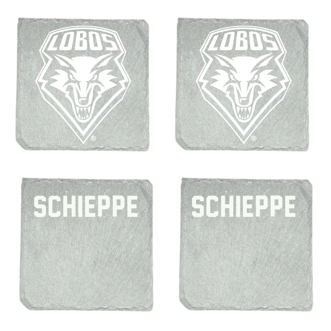 University of New Mexico TF and XC Stone Coaster (4 Pack)  - Peyton Schieppe