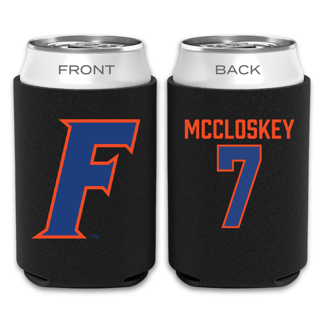 University of Florida Soccer Black Can Cooler - #7 Lauren McCloskey
