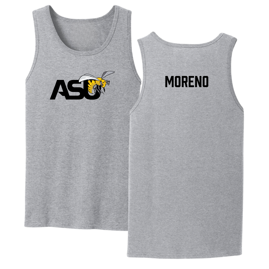 Alabama State University Golf Sport Gray Tank Top - Gonzalo Moreno