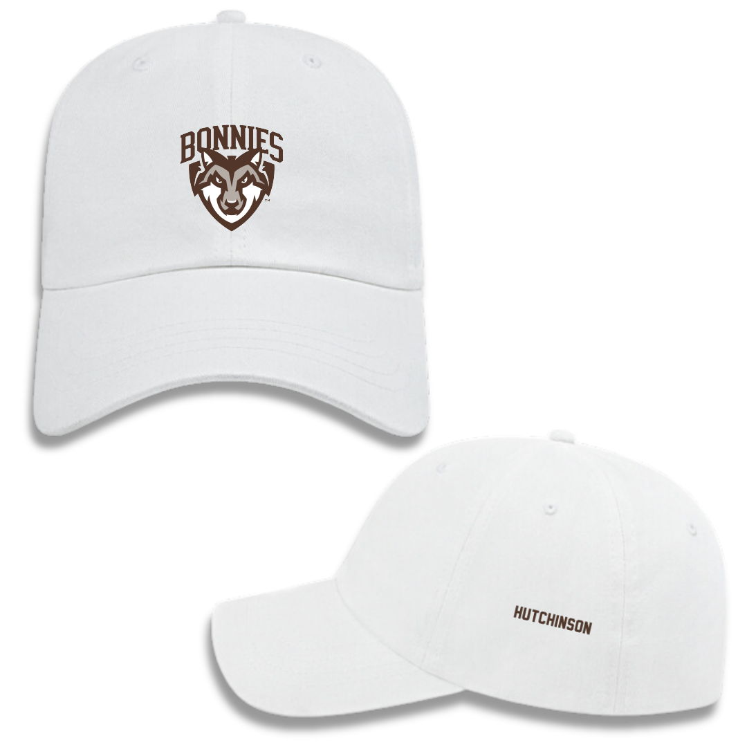 St. Bonaventure University Swimming & Diving White Hat - Davis Hutchinson