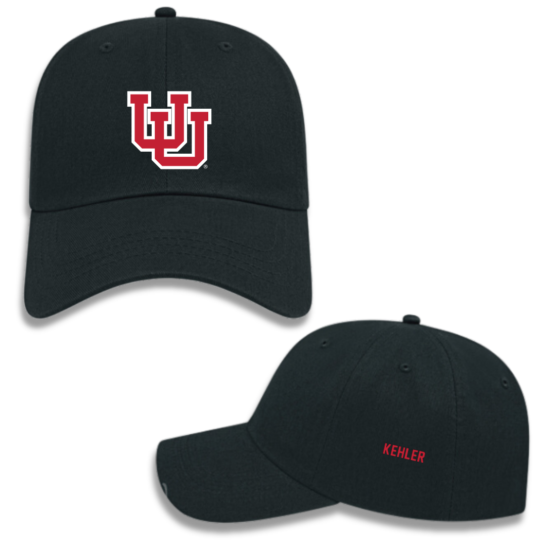 University of Utah Swimming & Diving Black Hat - Jackson Kehler