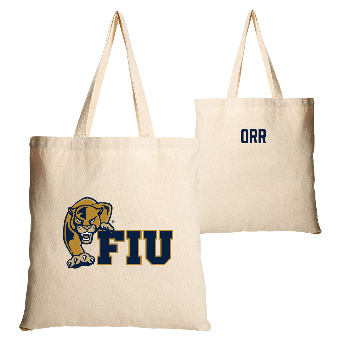 Florida International University TF and XC Tan Canvas Tote Bag - Blake Orr