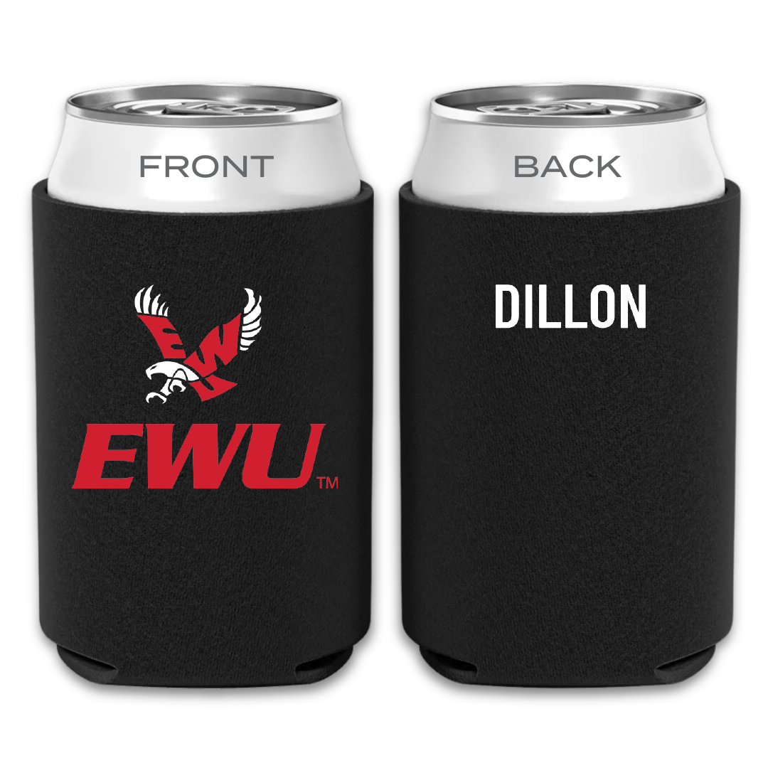Eastern Washington University Tennis Black Can Cooler - Drew Dillon