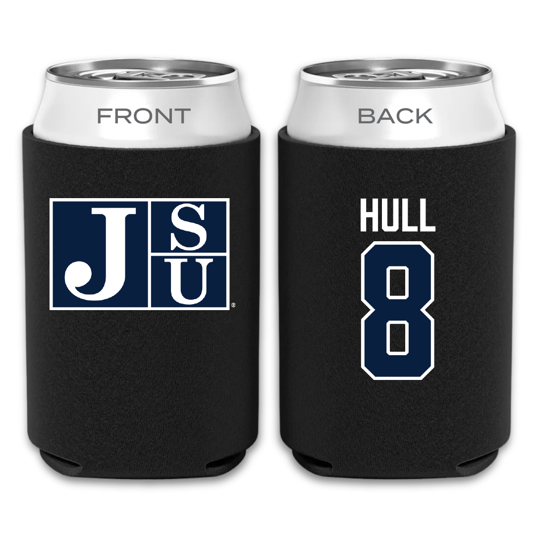 Jackson State University Baseball Black Can Cooler - #8 Davione Hull