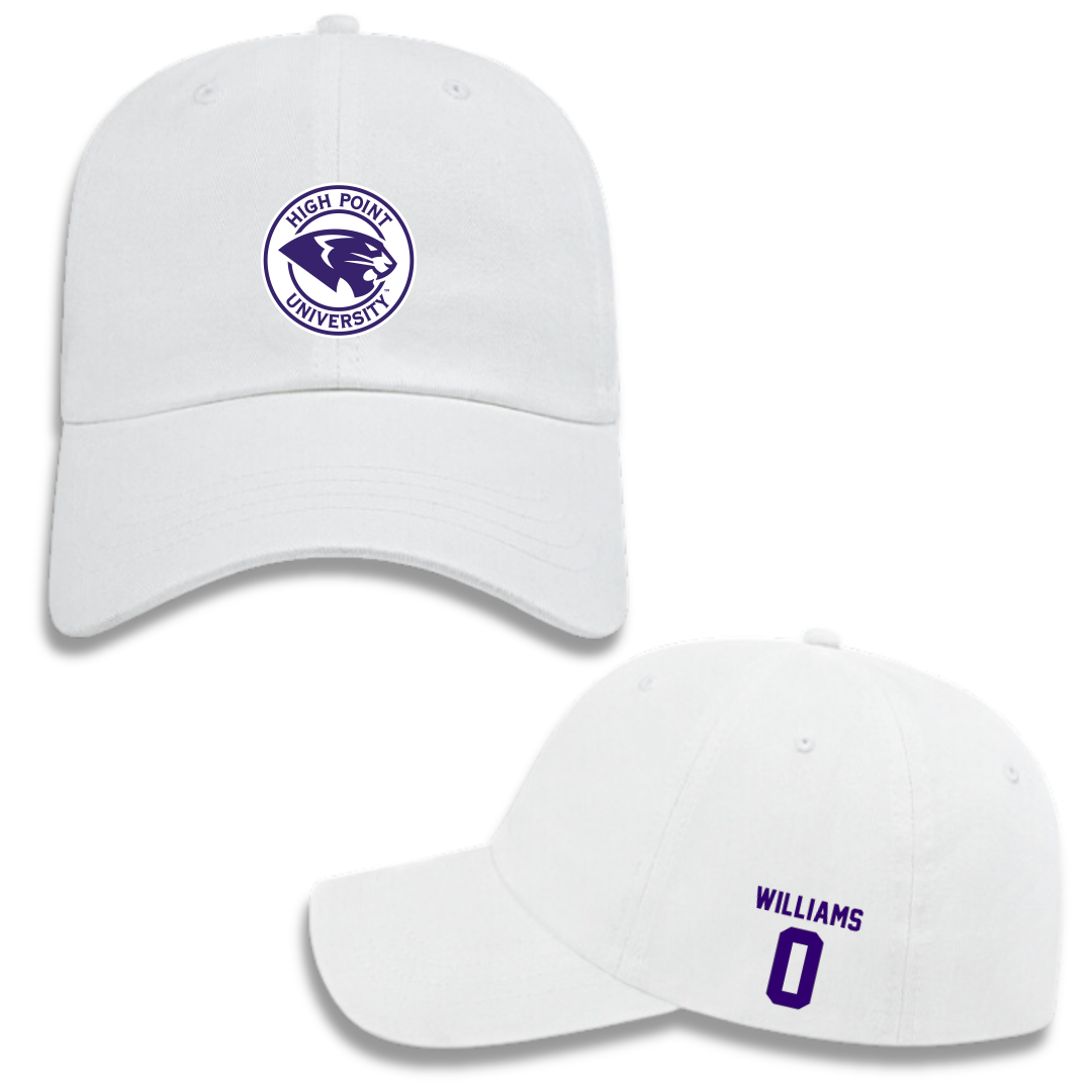 High Point University Soccer (W) White Hat - #0 Kylee Williams