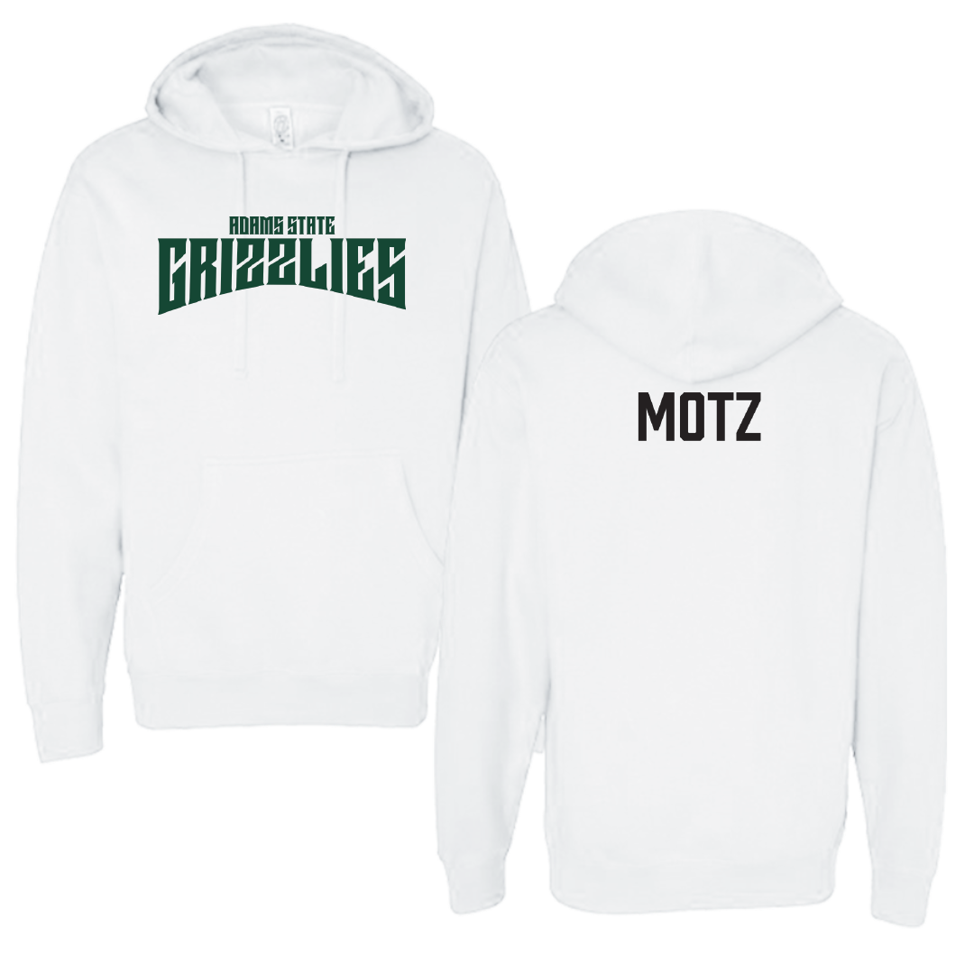 Adams State University Football White Classic Hoodie - Michael Motz