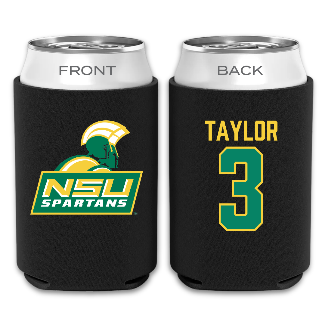 Norfolk State University Softball Black Can Cooler - #3 Victoria Taylor