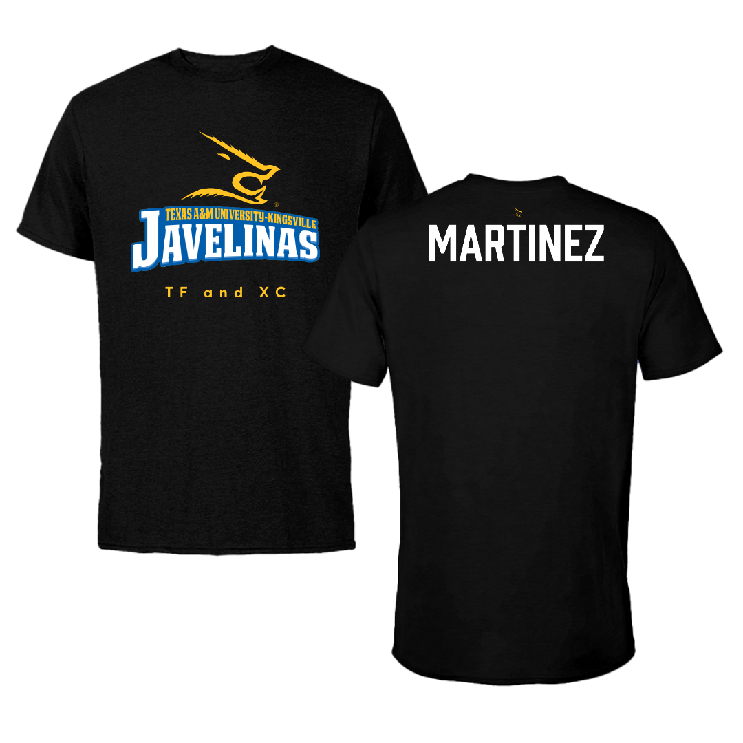 Texas A&M University-Kingsville TF and XC Black Tee - Anthony Martinez