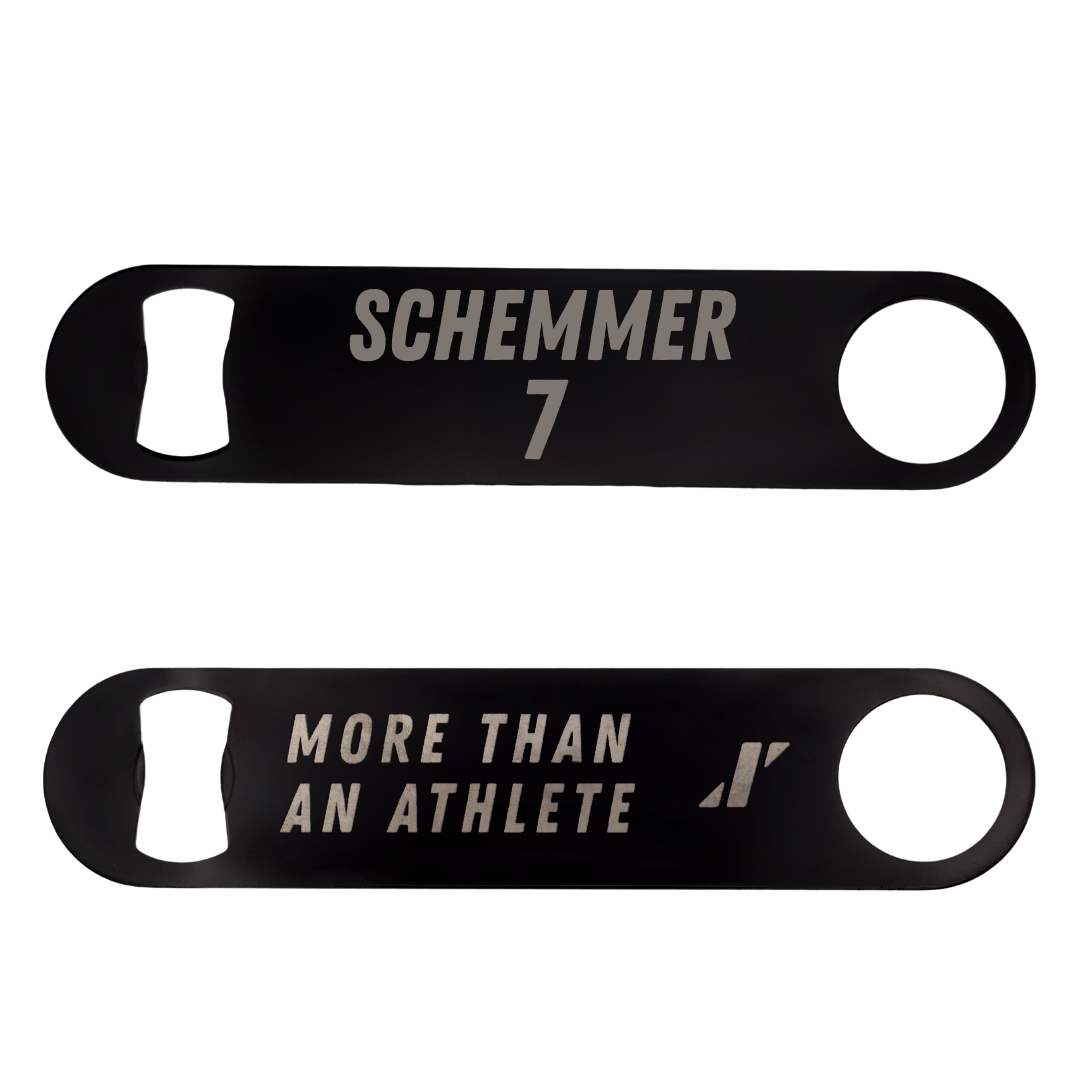 Syracuse University Softball Black Bottle Opener - #7 Peyton Schemmer
