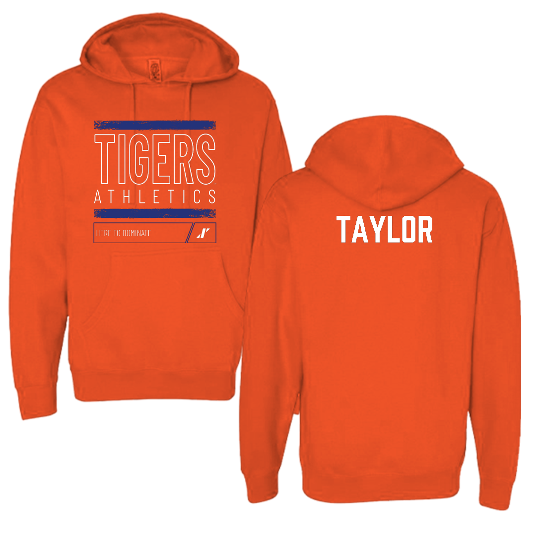 Savannah State University TF and XC Orange Dominate Hoodie - Victoria Taylor