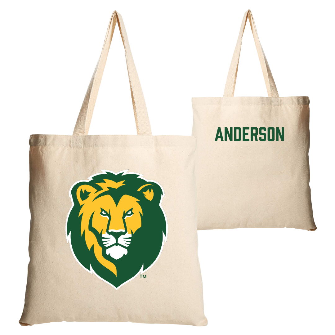 Southeastern Louisiana University TF and XC Tan Canvas Tote Bag - Kaylie Anderson