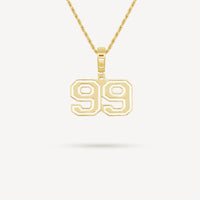 Gold Presidents Pendant and Chain - #99 Christian Lorenzo