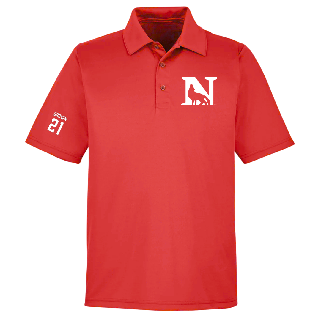 Newberry College Basketball (W) Red Polo - #21 Jada Brown