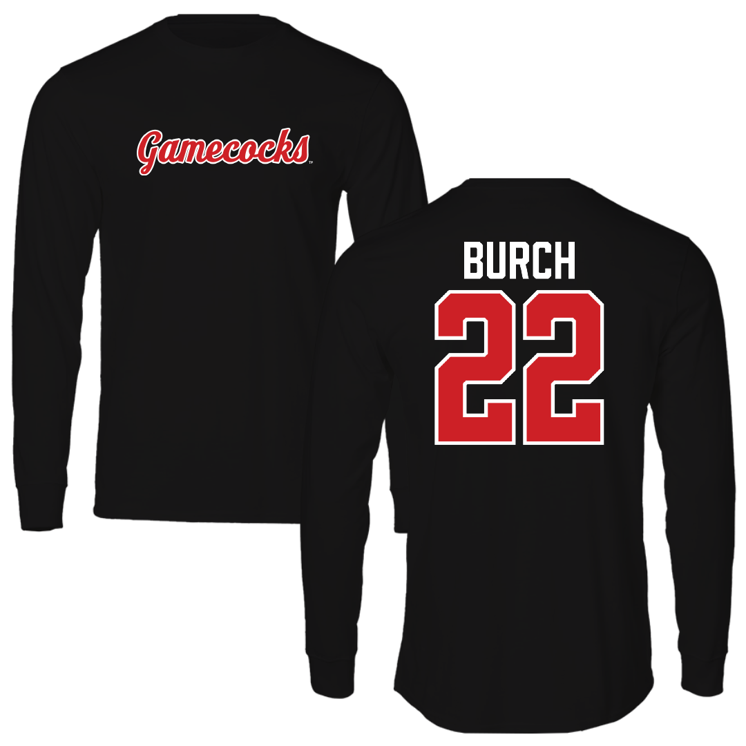 Jacksonville State University Soccer Black Long Sleeve - #22 Reese Burch
