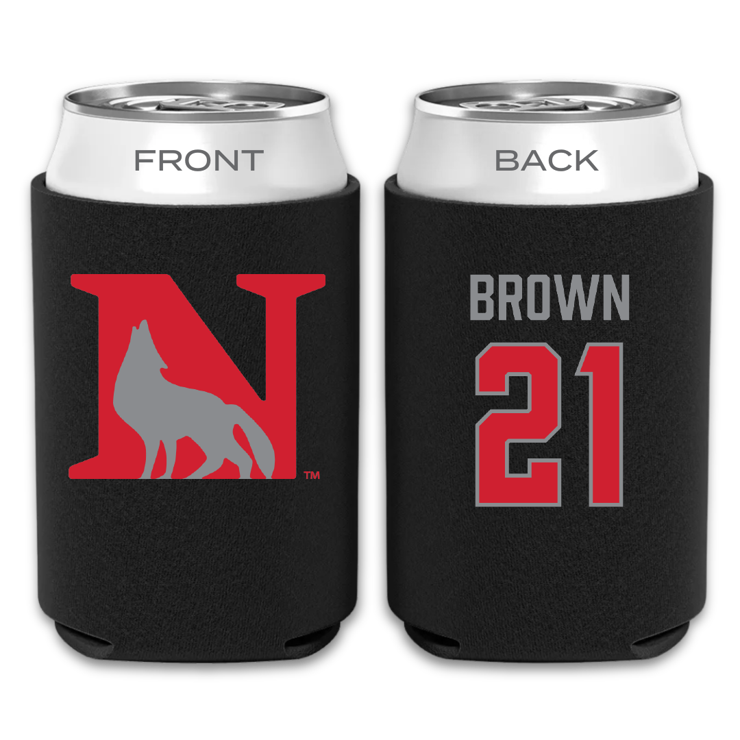 Newberry College Basketball (W) Black Can Cooler - #21 Jada Brown