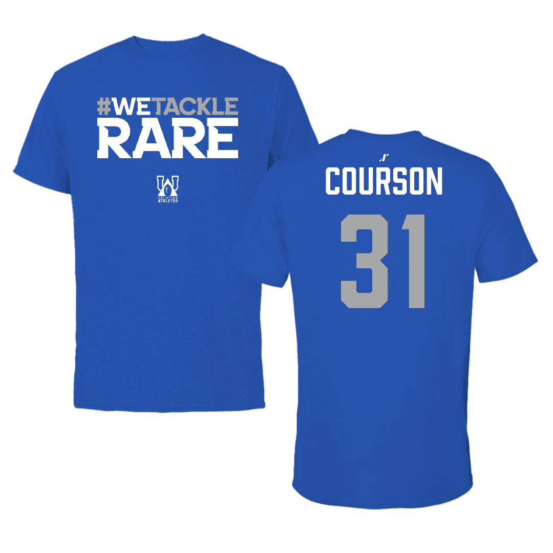 Eastern Illinois University Baseball Blue Uplifting Athletes Tee - #31 Zach Courson
