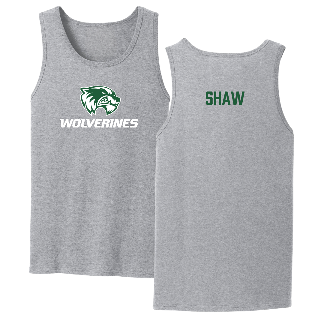 Utah Valley University TF and XC Sport Gray Tank Top - Elyssa Shaw