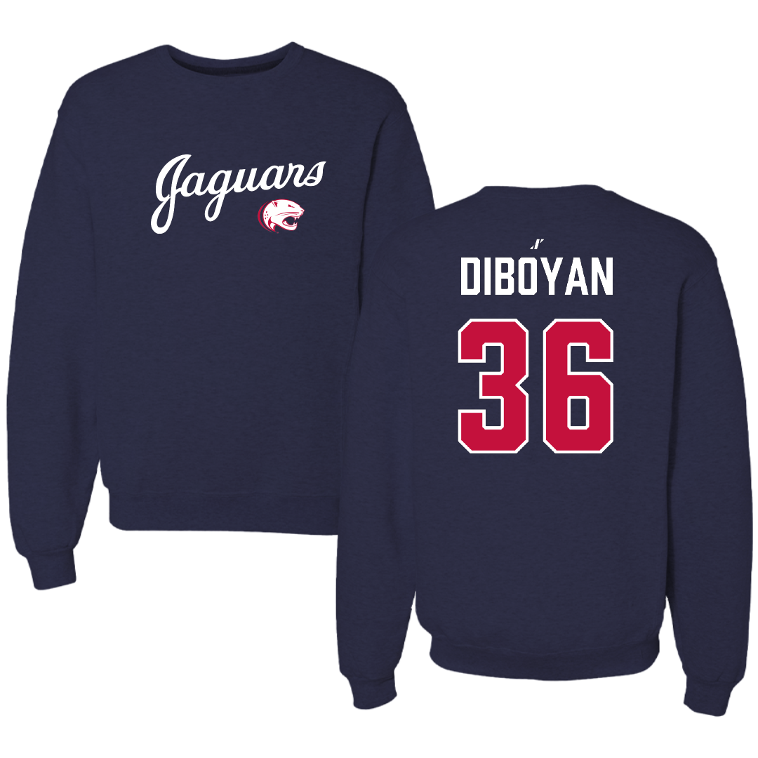 University of South Alabama Football Navy General Crewneck - #36 Hamilton DiBoyan