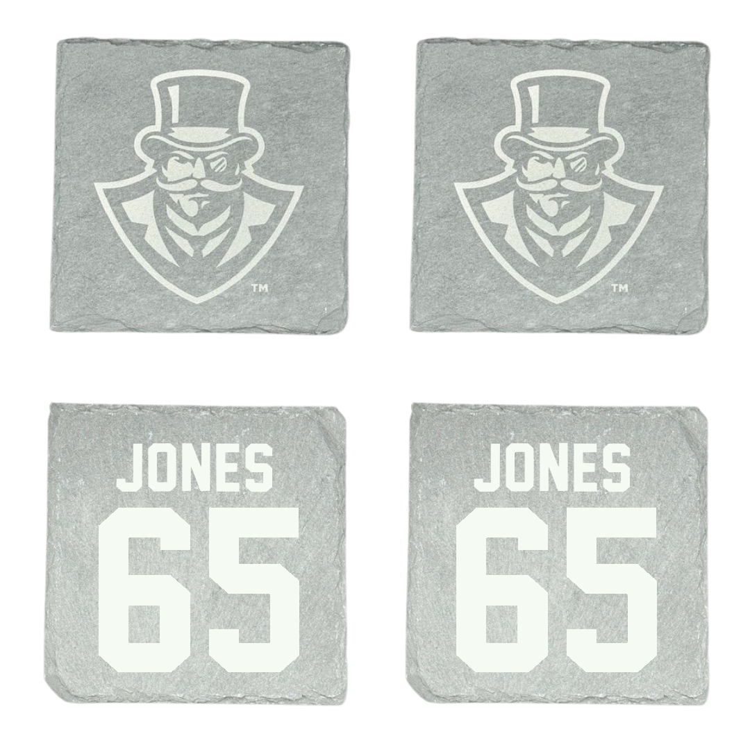 Austin Peay State University Football Stone Coaster (4 Pack)  - #65 Miada Jones