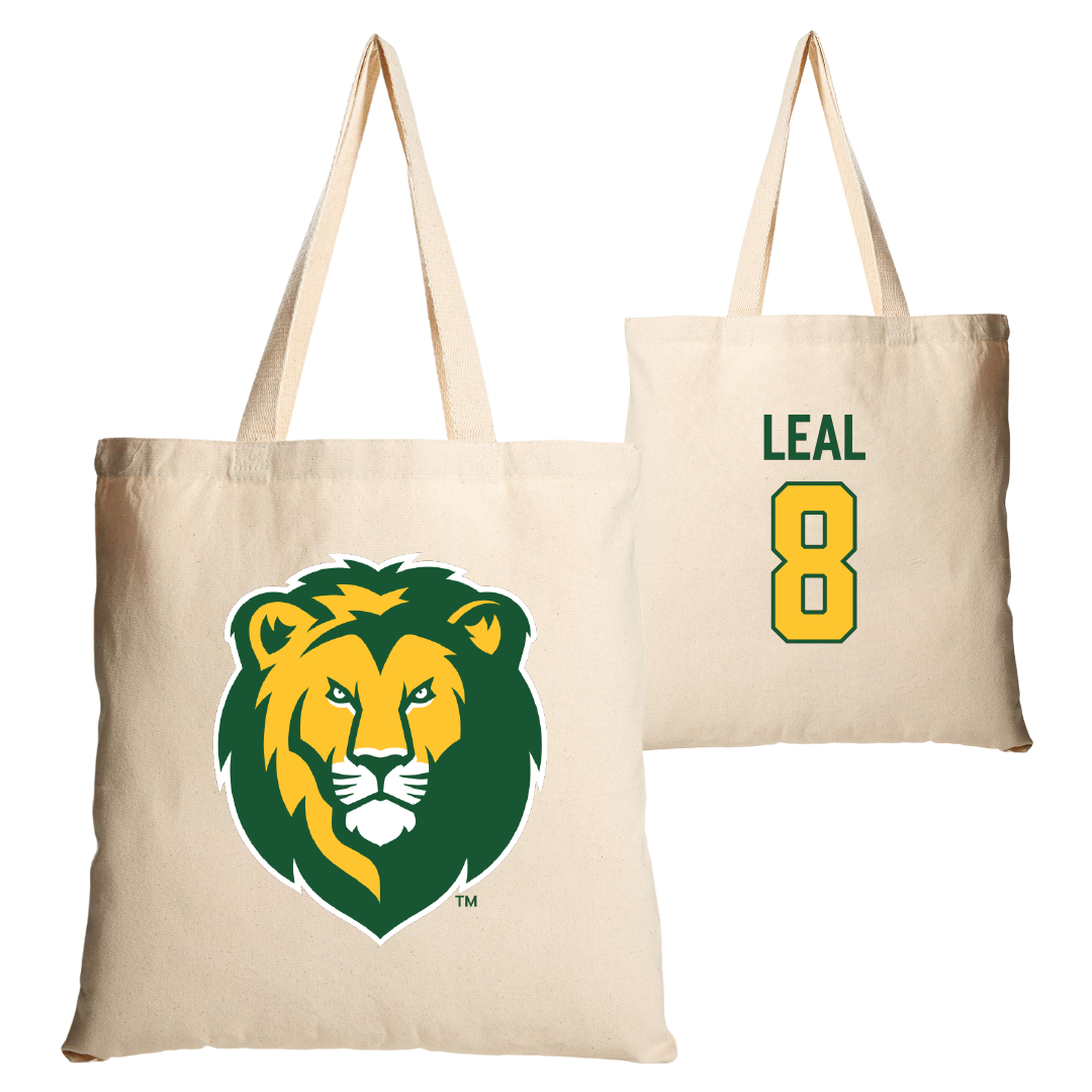 Southeastern Louisiana University Softball Tan Canvas Tote Bag - #8 Maddie Leal