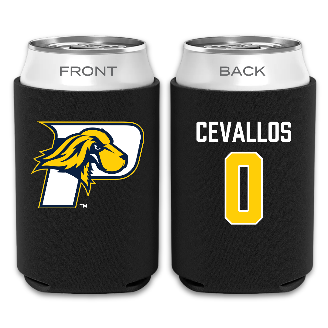 Pace University Basketball Black Can Cooler - #0 Ciera Cevallos