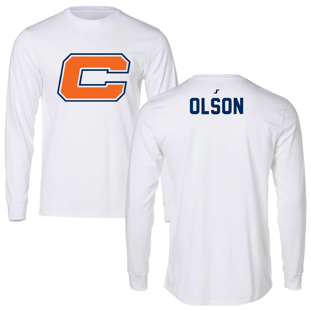 Carroll University TF and XC White Long Sleeve - Bailey Olson