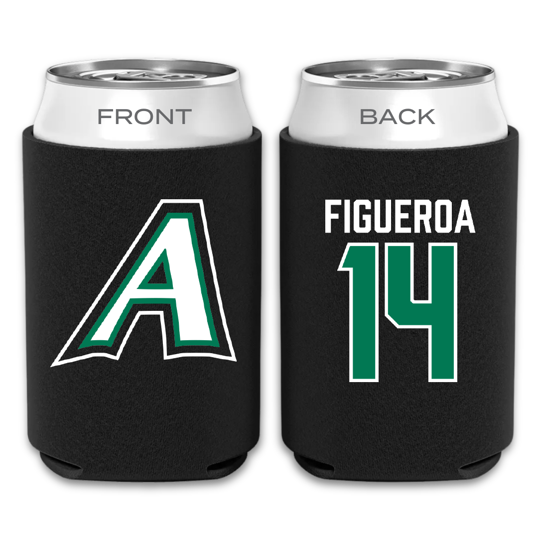 Adams State University Soccer Black Can Cooler - #14 Angelica Figueroa
