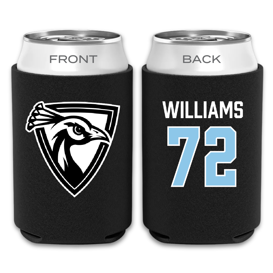Upper Iowa University Football Black Can Cooler - #72 Caleb Williams