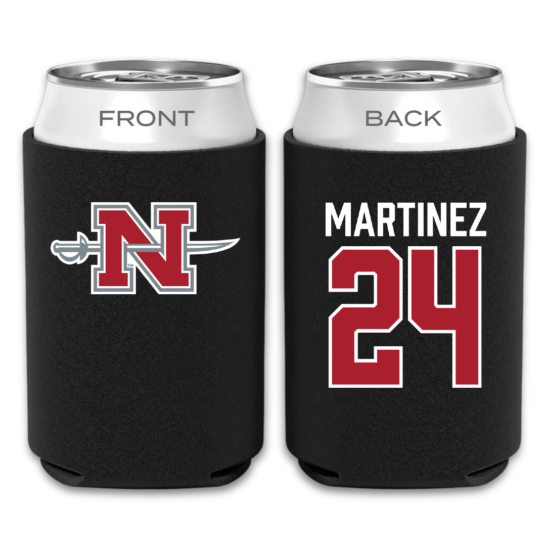 Nicholls State University Basketball Black Can Cooler - #24 Marypaz Martinez