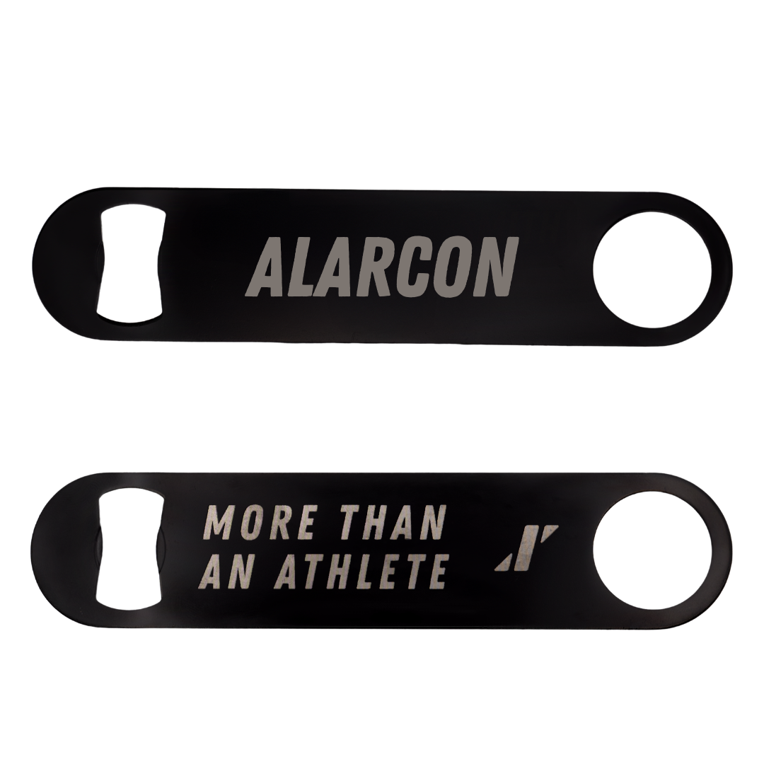 University of Utah Swimming & Diving Black Bottle Opener - Landon Alarcon