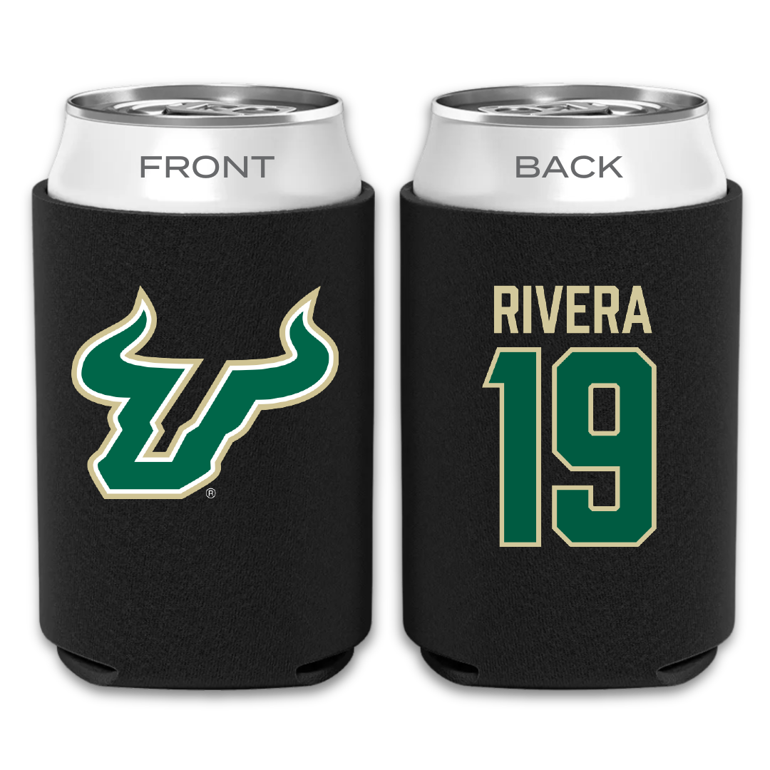 University of South Florida Softball Black Can Cooler - #19 Alanah Rivera