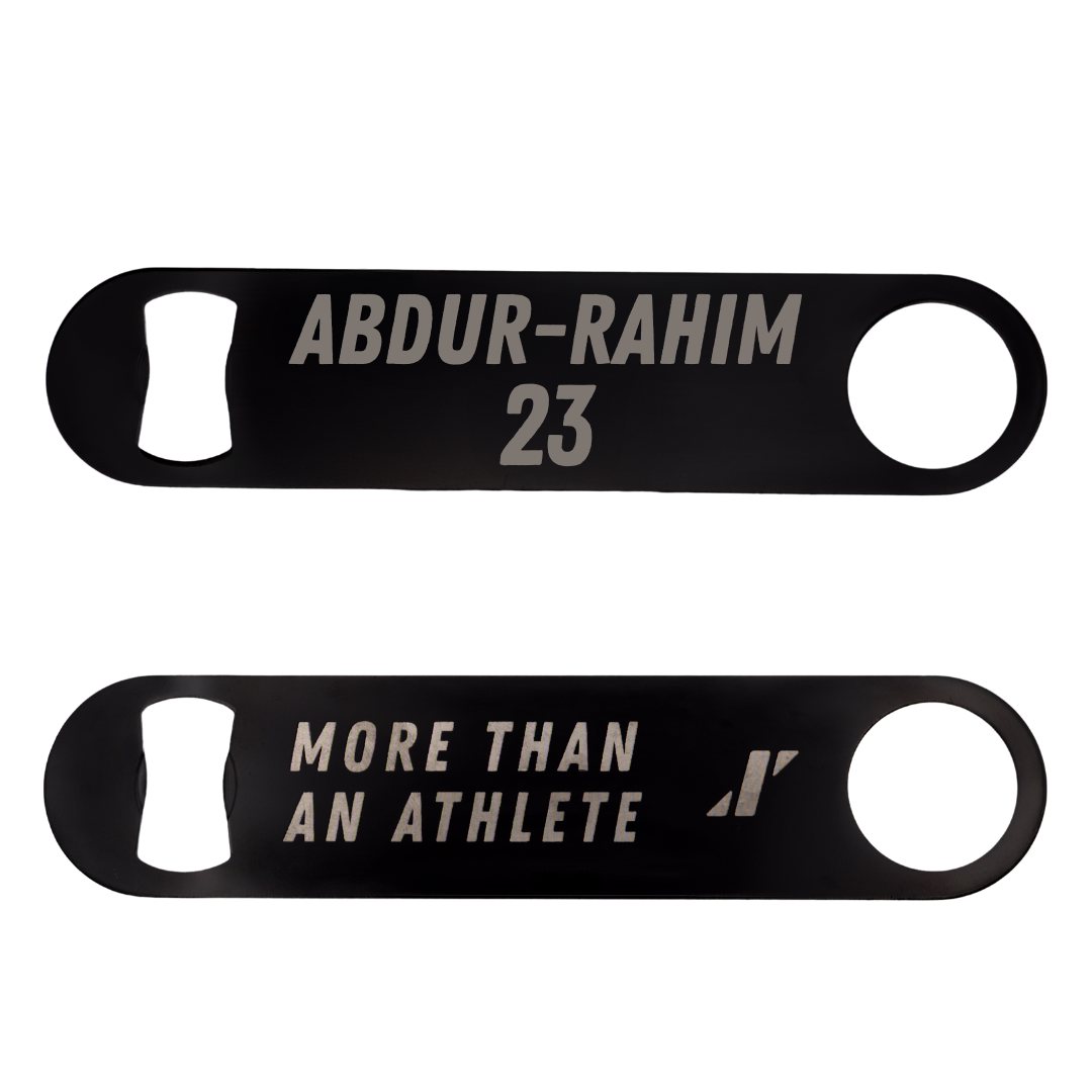 Southern Methodist University Basketball Black Bottle Opener - #23 Amirah Abdur-Rahim