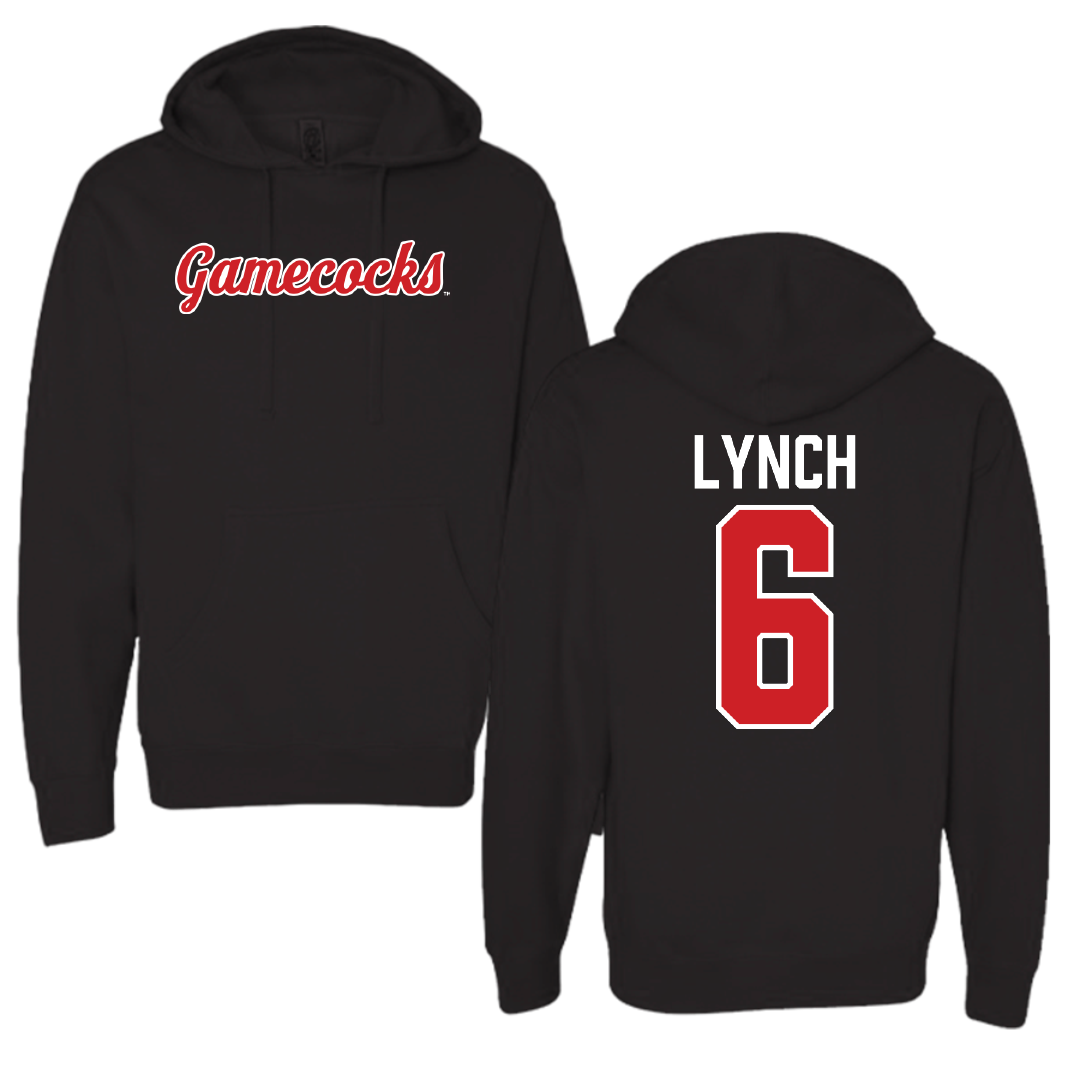 Jacksonville State University Beach Volleyball Black Hoodie - #6 Carley Lynch