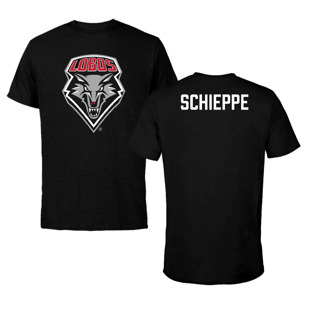 University of New Mexico TF and XC Black Tee - Peyton Schieppe